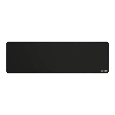 Bild av Glorious Gaming Cloth Mousepad (Extended) Sydda kanter, mjuk yta för hastighet och kontroll, halkfri bas, kan tvättas i maskin, stor (910 x 280 3 mm) Black