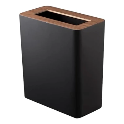 Bild av Yamazaki RIN TRASH CAN FYRKANTIG BR, Brun