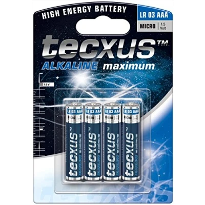 Bild av Tecxus 23631 LR03/AAA (mikro) alkaliskt manganbatteri 1,5 V