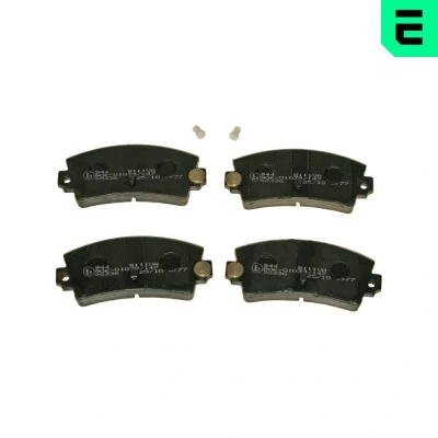 Bild av OPTIMAL BP 81111 Jeu de plaquettes frein Essieu arrière contact signal d&#039;usure inclus RENAULT: ESPACE 2, 25, 21 Berline, ALPINE: A610 Coupe