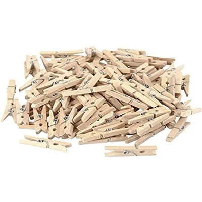 Bild av Creativ Company Mini Clothespins 100pcs.