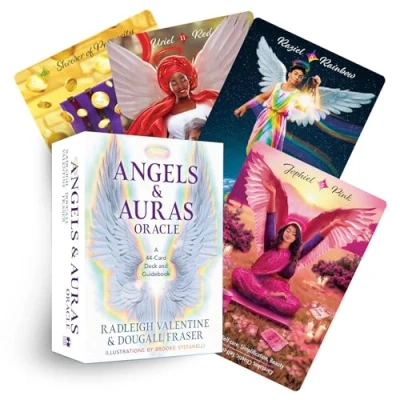 Bild av Angels &amp; Auras Oracle: A 44 Card Deck and Guidebook