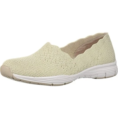 Bild av Skechers Seager Stat sneakers för kvinnor, Beige, 38.5 EU