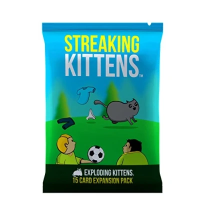 Bild av Asmodee Streaking Kittens EKG 2EXP 336 Kortspel, Engelsk språkversion, Från 7 år