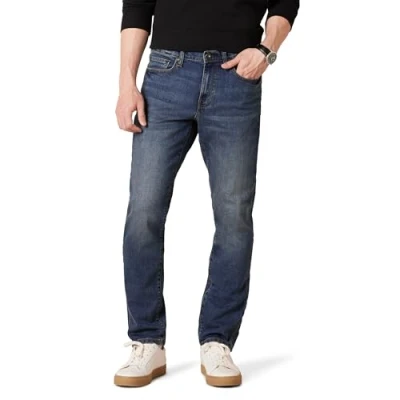 Bild av Amazon Essentials herr Comfort Stretch Slim Fit Jean (tidigare Goodthreads), Medium Blå, 31 W x 34 L