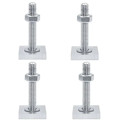 Bild av T Track adapter spår Slot i rostfritt stål M6 x 35 mm skruv klämma för fastsättning takbox med muttrar packning 8 st 20 (4)