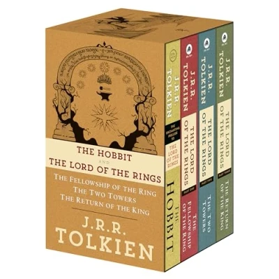 Bild av J.R.R. Tolkien 4 Book Boxed Set: the Hobbit and Lord of Rings: Hobbit, Fellowship Ring, Two Towers, Return King