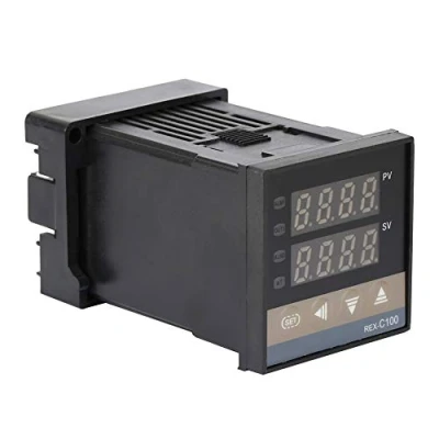Bild av REX C100 temperaturregulator, C100FK02 M * AN PID digital temperaturregulator reläutgångstermostat AC temperaturreglage