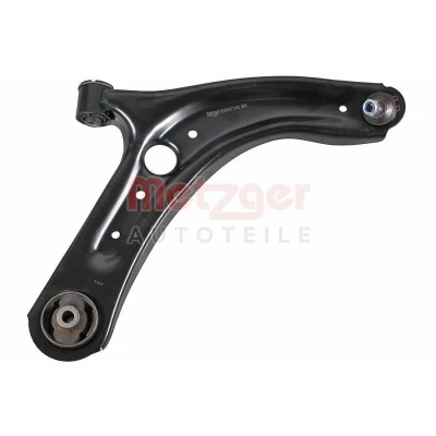 Bild av METZGER 58169402 Bras de suspension avec support en caoutchouc, rotule Essieu avant droit, inférieur barre oscillant transversal