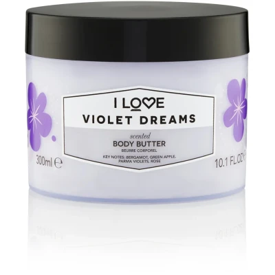 Bild av I Love Violet Dreams Scented Body Butter 300 ml