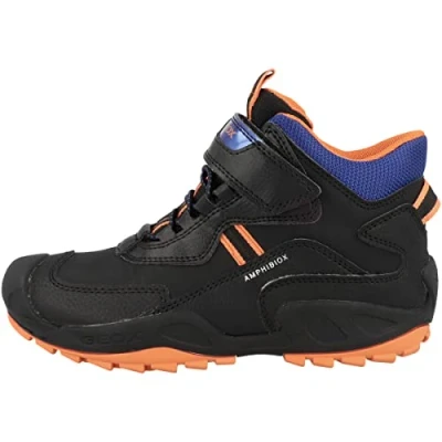 Bild av Geox Pojkar J New Savage Boy B A sneakers, Svart orange, 28 EU