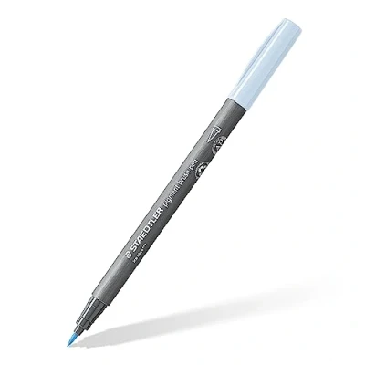 Bild av Staedtler pigment brush pen 10 pcs ice blue