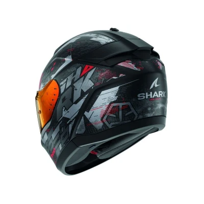 Bild av SHARK HE1110E KAR XS Integralhjälmar Röd, matt, grå, svart Unisex ECE 22.06