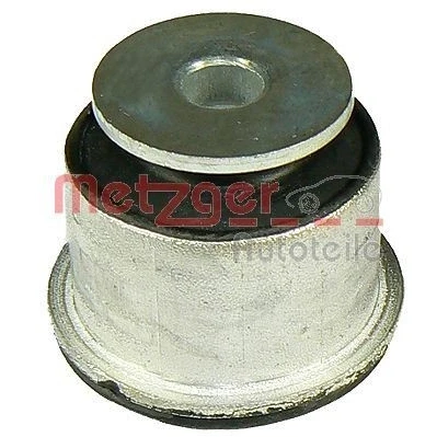Bild av METZGER 52027008 Silent Bloc De Triangle Essieu avant, supérieur 45 Support métal caoutchouc MERCEDES BENZ: Classe ML, GL, R