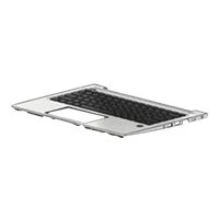 Bild av HP 430 G6/G7 Keyboard/Topcover None Backlit (US/I) Laptop tagentbord till ersättning Engelska Grå