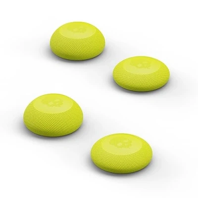 Bild av Skull &amp; Co. Convex Thumb Grip Caps Joystick Cap Analog Stick Thumbstick Cover for Nintendo Switch Pro Controller PS5 / PS4 Slim/Pro Neon Yellow, 2 Pairs (4pcs)