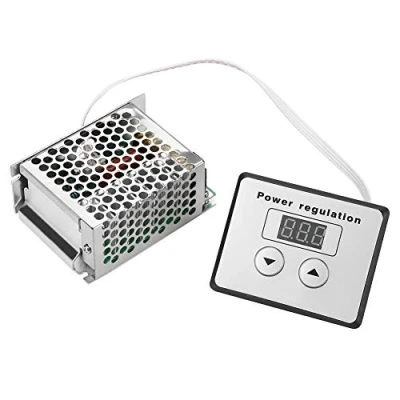 Bild av 4000W AC SCR Elektrisk spänningsregulator Justerbar hastighetskontroll Driver Dimmer Controller Temperaturregulator