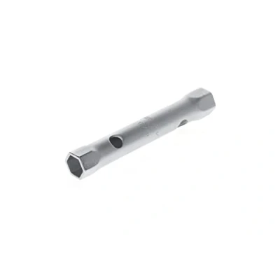 Bild av GEDORE Dubbelhylsnyckel, 17 + 19 mm, 6 kant, 155 mm lång, verktyg för muttrar bil, 26 R x 19, förkromat stål