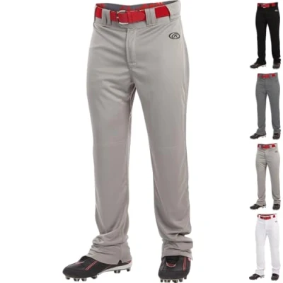 Bild av Rawlings Launch Series spel/övning basebollbyxa, vuxen, solid färg, full längd