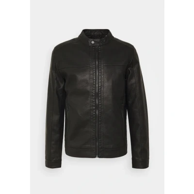 Bild av Jack &amp; Jones Jjewarner NOOS Jacka i konstläder, Storlek: XS, Black