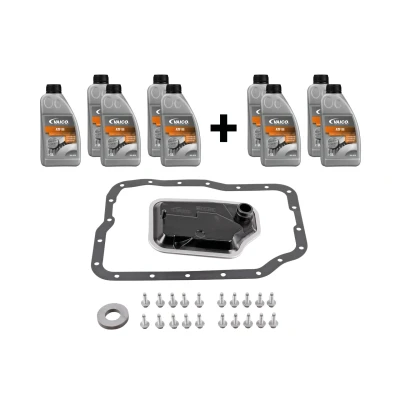 Bild av VAICO V25 0797 XXL Jeu de pièces, Vidange boîte automatique FORD: Focus 2, Mk1 3/5 portes, C Max, MAZDA: 6 5 portes