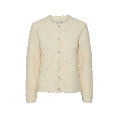 Bild av YAS Yasbubble Cardigan Kofta, Storlek: Small, Birch