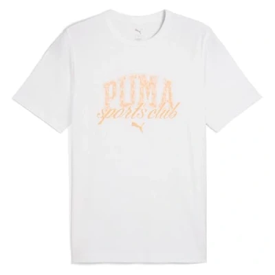 Bild av Puma Class Graphic TEE Tshirt med print, Storlek: XXL, White
