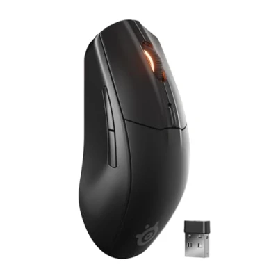 Bild av SteelSeries Rival 3 Wireless Gen 2 Gamingmus Optic 6 knappar Svart