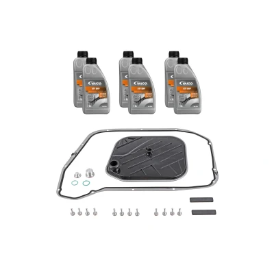 Bild av VAICO V10 3225 Jeu de pièces, vidange boîte automatique avec accessoires, joint d&#039;étanchéite quantité d&#039;huile pour standard