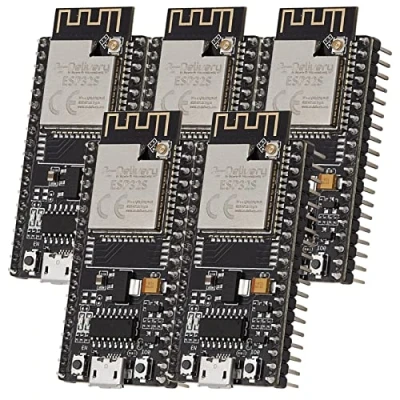 Bild av AZDelivery 5 x NodeMCU ESP32 S Kit Wifi Bluetooth Audio med BLE MCU modulutvecklingskort 2.4 GHz WLAN Dual Core CPU Microcontrol inklusive e bok
