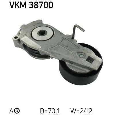 Bild av SKF VKM 38700 Poulie Tendeur MINI: 3/5 portes, Cabriolet