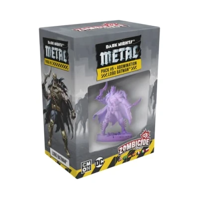 Bild av CMON, Zombicide 2. Edition Batman Dark Nights Metal Pack 5, miniatyrförlängning, finsmakare spel, Dungeon Crawler, 16 spelare, från 14 år, 60 minuter, tyska, flerspråkig