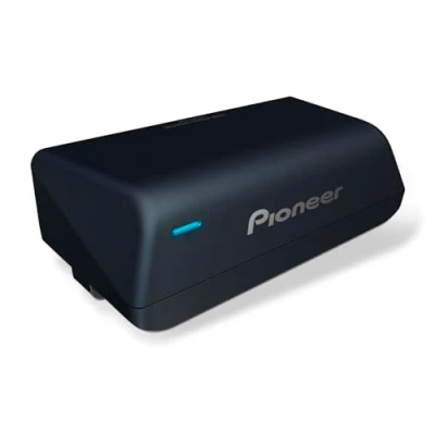 Bild av PIONEER TS WX010A 17 x 8 cm bil mini/mikro kompakt underkonstruktion aktiv subwoofer/baslåda 160 watt, svart