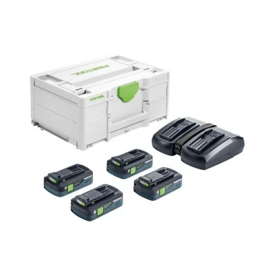 Bild av LADDPAKET SYS 18V 4X4,0/TCL 6 DUO Beijerbygg Byggmaterial