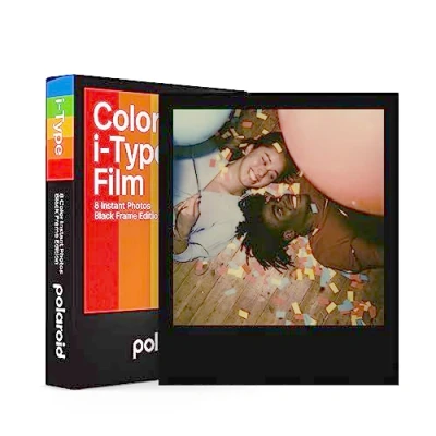 Bild av Polaroid Färgfilm För I Type Black Frame Edition 6019