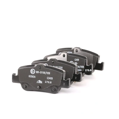 Bild av ATE 13.0460 5604.2 Jeu de plaquettes frein avec indicateur d&#039;usure accessoires TOYOTA: Auris 5 portes, Break, Corolla XI Berline