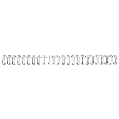 Bild av GBC Metallspiral 3:1 NO4 6mm A4 Svart Silver