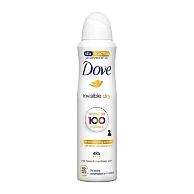 Bild av Dove Spray Invisible Dry Anti White marks Per Spirant Deodorant, 150 ml
