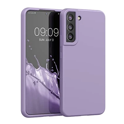 Bild av kwmobile Fodral kompatibelt med Samsung Galaxy S22 Plus mjukt skydd TPU silikon telefonfodral ljuslila