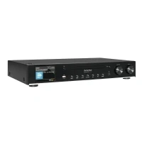 Bild av TechniSat DigitRadio 143 CD (V3) Digital HiFi tuner, Internetradio (DAB+, FM, Bluetooth ljudstreaming, Spotify Connect, spelare, WLAN, bredd 43,5 cm, appkontroll, fjärrkontroll) svart