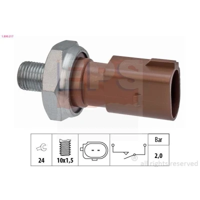 Bild av EPS 1.800.217 Sonde De Pression d&#039;Huile 10x1,5 2 VOLKSWAGEN: Golf 7, Touran II, 7 Variant, AUDI: A3 Berline, Sportback, A6 C7 Avant