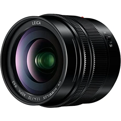 Bild av Panasonic LUMIX H X012E 12 mm LEICA DG vidvinkelobjektiv svart
