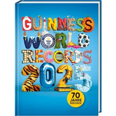 Bild av GUINNESS WORLD RECORDS 2025: Das beliebte Rekorde Buch für Kinder und Erwachsene, Kinderbuch ab 8 Jahre tolle Geschenkidee: Deutschsprachige Ausgabe