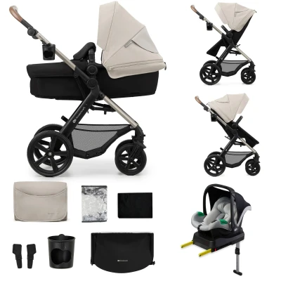 Bild av Kinderkraft MOOV 2 4 in 1 Duovagn, Moonlight Grey