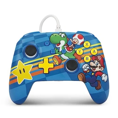 Bild av Förbättrad trådbunden PowerA styrenhet för Nintendo Switch mushroom Kingdom vänner