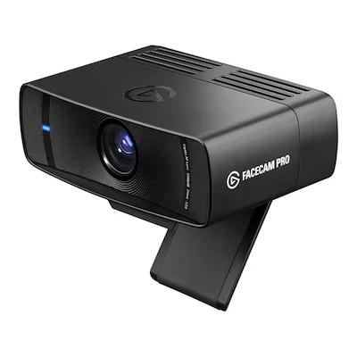 Bild av Elgato Facecam Pro, äkta 4K60 Ultra HD webbkamera för strömning, spel, videosamtal, Sony sensor, avancerad ljuskorrigering, DSLR liknande reglage, vidvinkel, fungerar med OBS, Teams, Zoom, PC/Mac