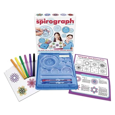 Bild av Ritset SILVERLIT SPIROGRAPH Startset 30 delar Barn 8 år och uppåt Flerfärgad
