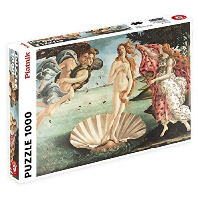 Bild av Piatnik 5421 1000 bitar pussel Venus födelse efter målningen av Sandro Boticelli