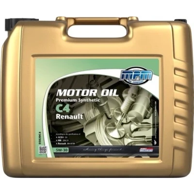 Bild av Mpm C4 Renault PREMIUM SYNTHETIC 5W 30 20I Huile moteur 05020C4 RENAULT: Clio 3, 2, 4, DACIA: Duster SUV, Sandero I