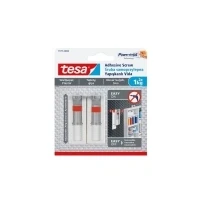 Bild av tesa Powerstrips self adhesive hook white (pack of 2)